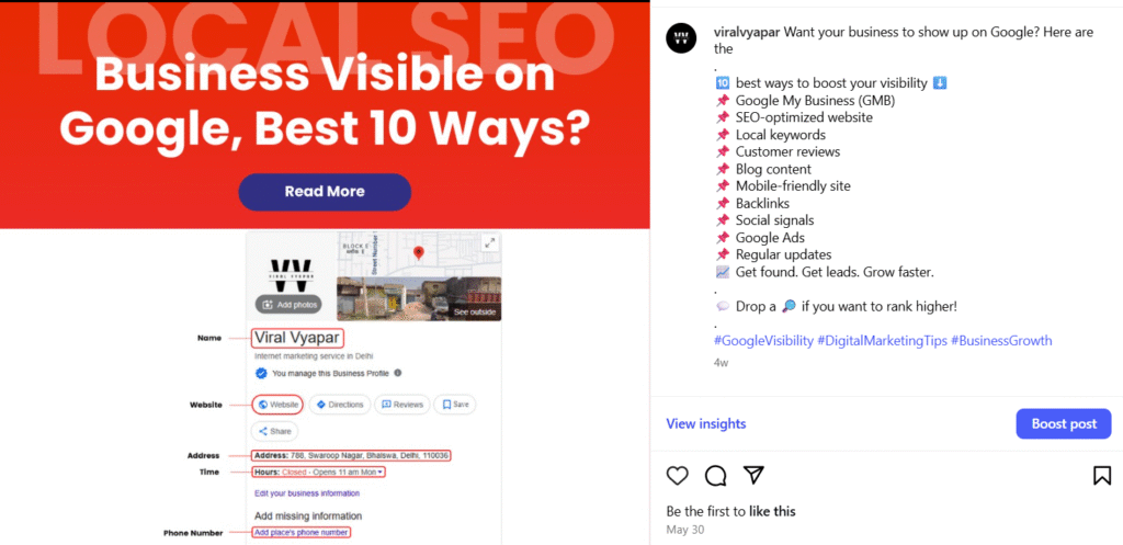seo description instagram marketing,
