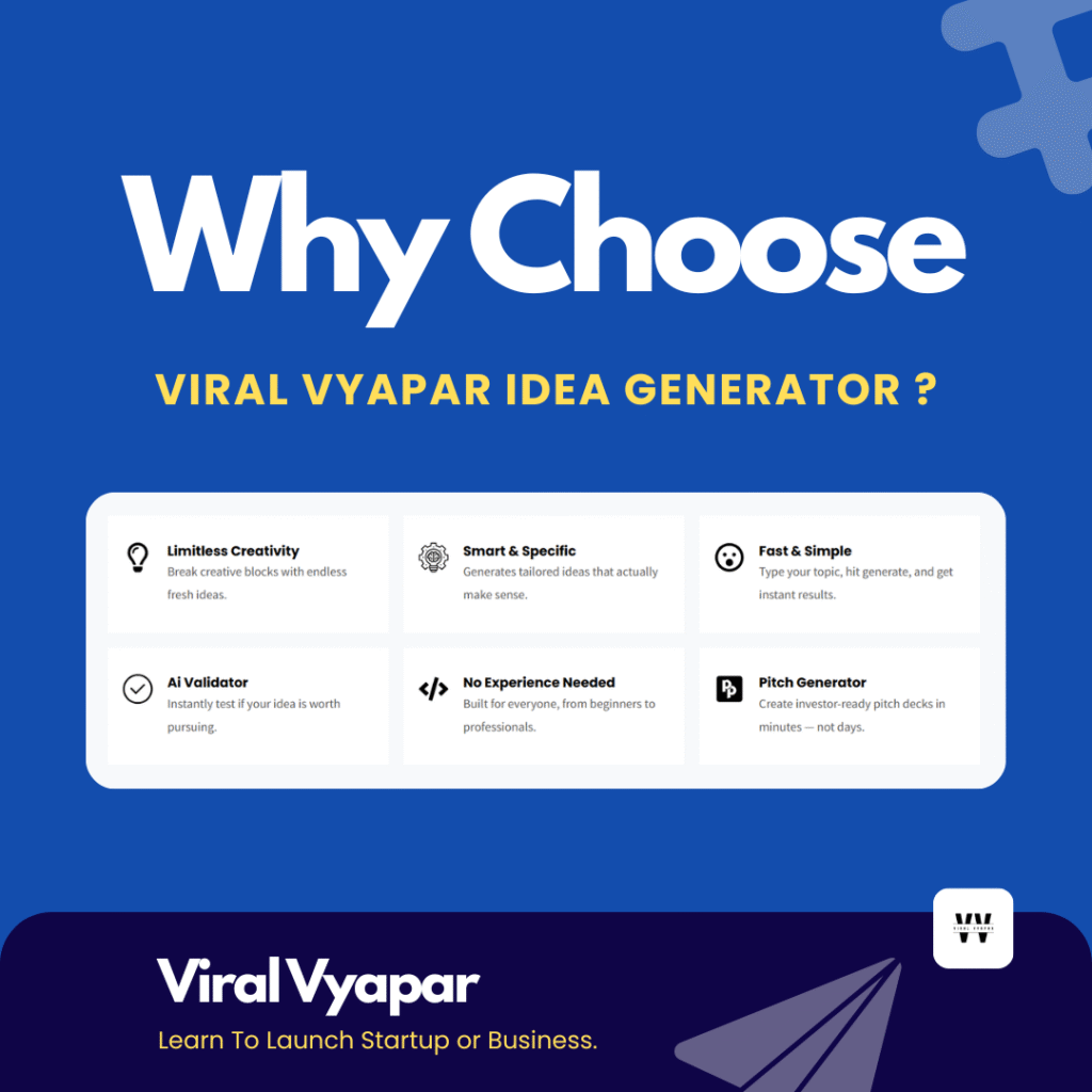 viral vyapar idea generator tool,